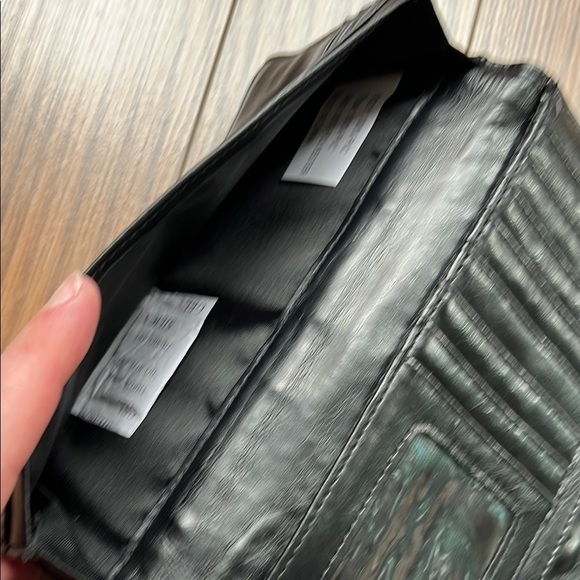 STEVE MADDEN Black and White Snake Print Women's Clutch - Picture 4 of 9